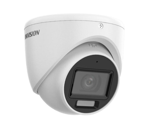 DS-2CE76K0T-LMFS Hikvision CCTV Camera 3k/5MP Smart Hybrid Light Audio Turret - Image 3